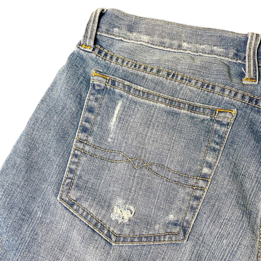Lucky Brand Light Wash Jean Denim Cutoff Abbey Shorts Sz 4 / 27 - Picture 8 of 10